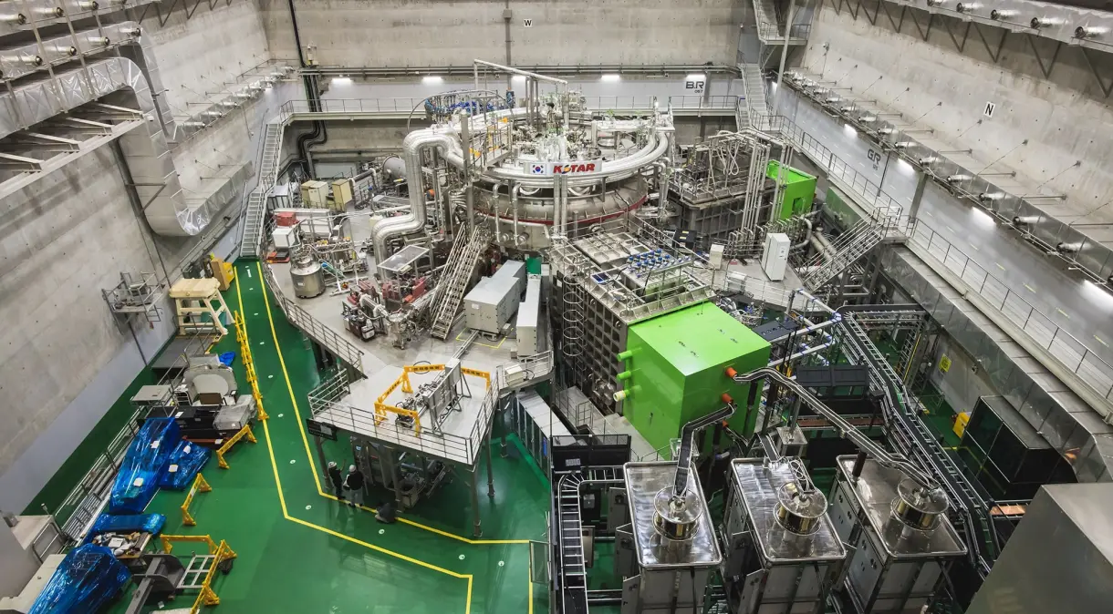 Reator sul-coreano supera energia gerada pelo núcleo solar Divulgação/National Fusion Research Institute (NFRI)